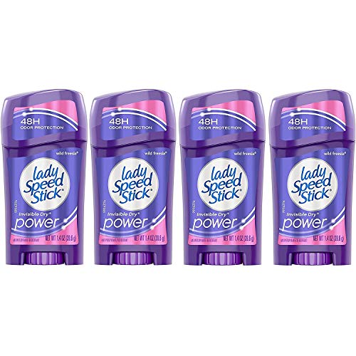 Lady Speed Stick Invisible Dry Antiperspirant Deodorant Wild Freesia 14 Ounce Pack of 4 0 belly baby and beyond