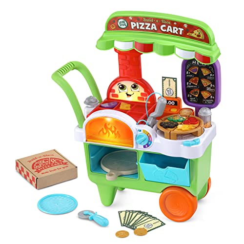 LeapFrog Build a Slice Pizza Cart Frustration Free Packaging 0 belly baby and beyond