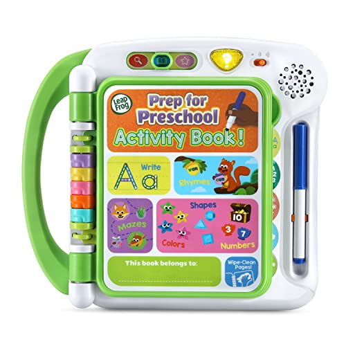 LeapFrog Prep for Preschool Activity BookGreen 0 belly baby and beyond