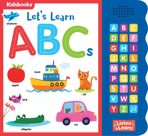 Lets Learn ABCs With 27 Fun Sound Buttons this Book is the Perfect Introduction to ABCs Listen Learn Board book Touch and Feel June 2 2020 0 belly baby and beyond