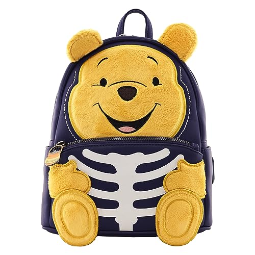 Loungefly Disney Backpack Winnie The Pooh Skeleton Cosplay Mini Backpack Amazon Exclusive 0 belly baby and beyond