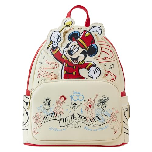 Loungefly Disney Mickey Musician Disney 100 Anniversary Mini Backpack Amazon Exclusive 0 belly baby and beyond