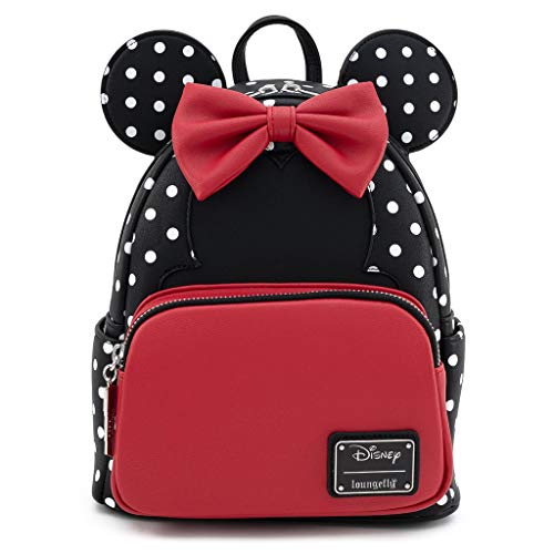 Loungefly Disney Minnie Mouse Polka Dot Womens Double Strap Shoulder Bag Purse 0 belly baby and beyond