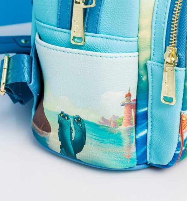 Loungefly Disney The Little Mermaid Ariel Scene Womens Double Strap Shoulder Bag Purse 0 0 belly baby and beyond