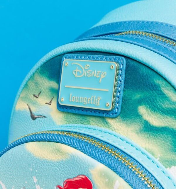 Loungefly Disney The Little Mermaid Ariel Scene Womens Double Strap Shoulder Bag Purse 0 2 belly baby and beyond