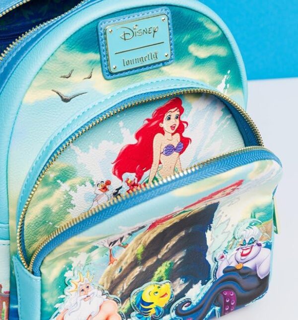 Loungefly Disney The Little Mermaid Ariel Scene Womens Double Strap Shoulder Bag Purse 0 3 belly baby and beyond