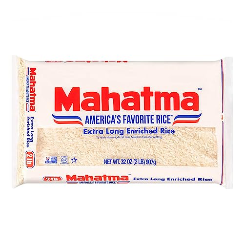 Mahatma Extra Long Grain Rice 2 Pound Rice Bag Gluten Free and Non GMO White Rice Bulk Bag 1 Bag of Rice 0 belly baby and beyond