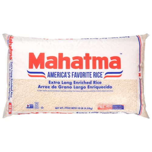Mahatma Extra Long Grain White Rice 10 Pound Gluten Free and Non GMO Rice Bulk Bag Pack of 1 0 belly baby and beyond