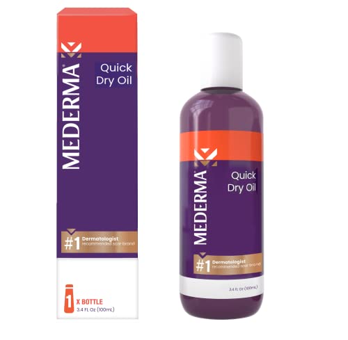 Mederma Quick Dry Oil Scar and Stretch Mark Treatment Helps to Improve the Appearance with Natural Botanical Extracts Paraben Free Fast Absorbing 34oz 100ml 0 belly baby and beyond