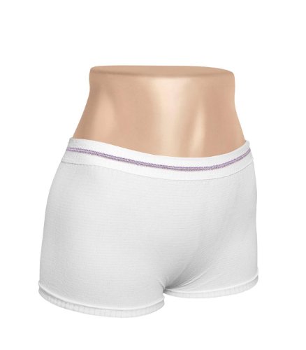 Medline Maternity Knit Underpants LargeX Large 100 Count Premium Quality Comfortable and Stretchy Pregnancy Underwear for Women 0 belly baby and beyond