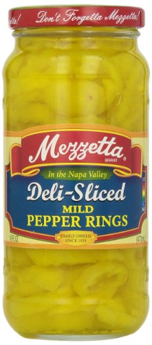 Mezzetta Deli Sliced Pepper Rings Mild 16 Ounce 0 belly baby and beyond