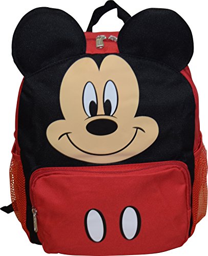 Mickey Mouse Disney Big Face 14 School Backpack 0 belly baby and beyond