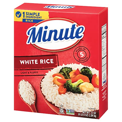 Minute White Rice Instant White Rice for Quick Dinner Meals 72 Ounce Box 0 belly baby and beyond
