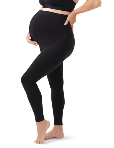 Momcozy Maternity Leggings Over The Belly Maternity Yoga Pants for Women Pregnancy Leggings Workout Pants 0 belly baby and beyond