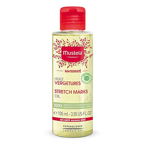 Mustela Maternity Stretch Marks Oil with Natural Avocado Maracuja Sunflower Oil EWG Verified Vegan Fragrance Free 355 fl oz 0 belly baby and beyond