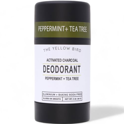 Natural Deodorant Aluminum Baking Soda Free For Men Women Sensitive Skin Friendly Formula with Activated Charcoal 3oz Made in USA 0 belly baby and beyond