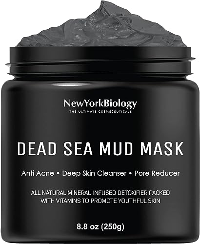 New York Biology Dead Sea Mud Mask for Face and Body Spa Quality Pore Reducer for Acne Blackheads Oily Skin Natural Skincare for Women Men Tightens Skin for A Healthier Complexion 88 oz 0 belly baby and beyond