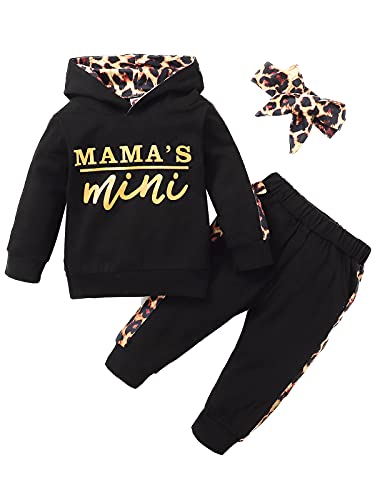 Newborn Baby Girl Clothes Outfits Infant Hoodie Sweatshirt Pants Headband Toddler Girl Clothing Set 0 belly baby and beyond