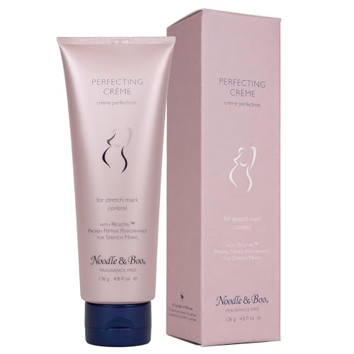 Noodle Boo Perfecting Creme Pregrancy Skin Care Stretch Mark Cream Enriched With Cocoa Butter and Avocado Oil 0 belly baby and beyond