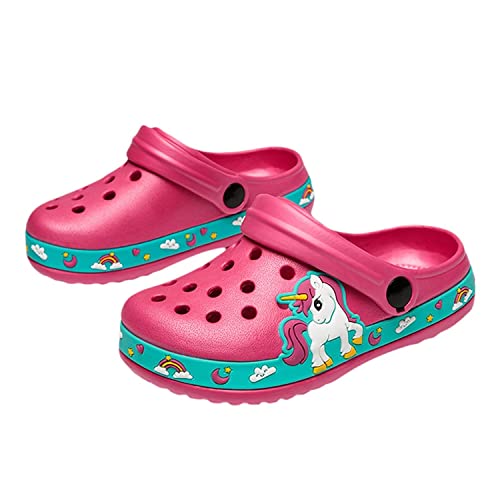 OHSNMAKSL Toddler Clog Slippers Garden Sandals Slip On Water Shoes Sneakers Cartoon Slides for Boys and Girls Children Beach Pool Shower 0 belly baby and beyond
