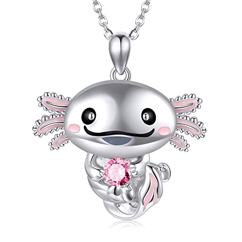 ONEFINITY WolfHorseshoeFoxTurkeyStingrayAxolotlCowDolphinSharkTurtleOctopusDragon ClawShark Tooth Necklace Cute Animal Pendant New Years Necklace Jewelry for Men Women 0 belly baby and beyond