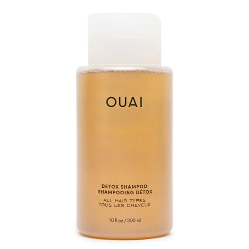 OUAI Detox Shampoo Clarifying Shampoo for Build Up Dirt Oil Product and Hard Water Apple Cider Vinegar Keratin for Clean Refreshed Hair Sulfate Free Hair Care 10 oz 0 belly baby and beyond