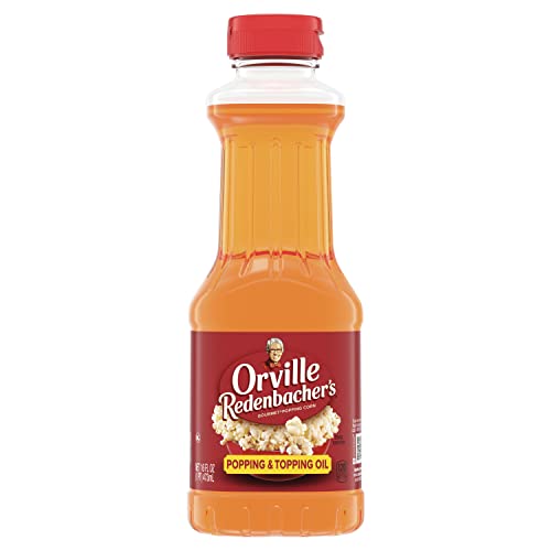 Orville Redenbachers Popping Topping Buttery Flavored Popcorn Oil 16 FL OZ Bottle 6 Pack 0 belly baby and beyond