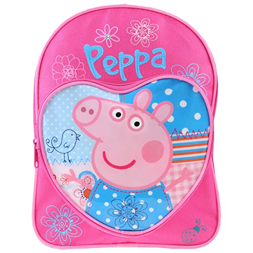 Peppa Pig Backpack Girls Backpacks for School Cute Bookbag for Kids Pink 0 belly baby and beyond