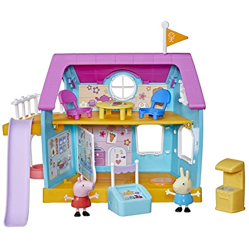 Peppa Pig Club Kids Only Playset Preschool Toy Sound Effects Includes 2 Figures 7 Accessories Ages 3 and Up 0 belly baby and beyond
