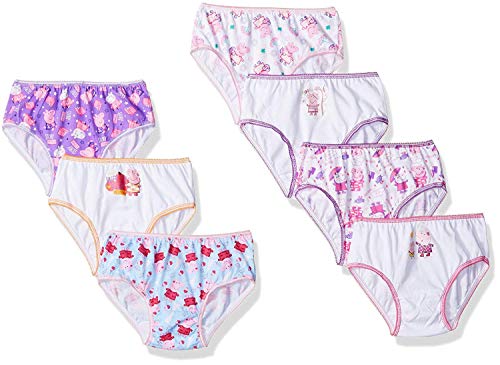 Peppa Pig Girls 100 Combed Cotton Underwear in Sizes 23t 4t 4 6 and 8 0 belly baby and beyond