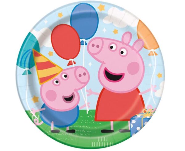 Peppa Pig Party Supplies Pack Serves 16 Peppa Pig Birthday Party Supplies Peppa Pig Plates Luncheon Napkins Cups and Table Cover with Birthday Candles Peppa Pig Birthday Bundle for 16 0 0 belly baby and beyond
