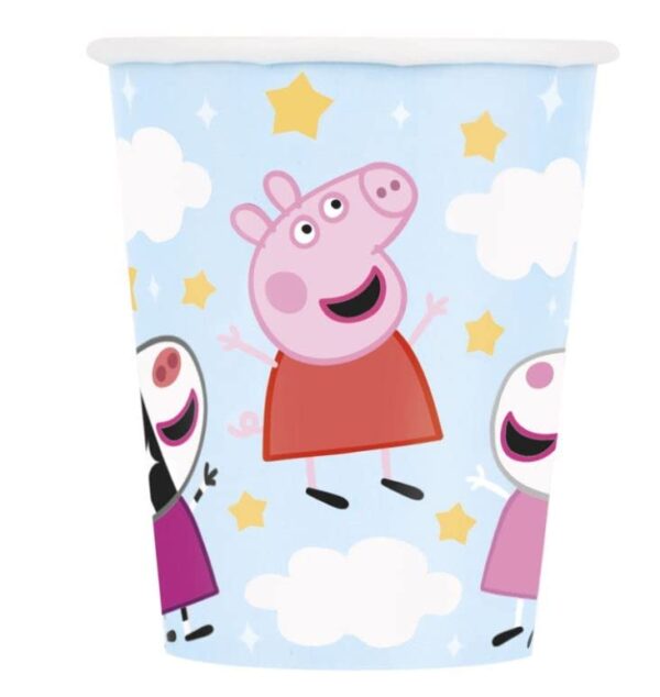 Peppa Pig Party Supplies Pack Serves 16 Peppa Pig Birthday Party Supplies Peppa Pig Plates Luncheon Napkins Cups and Table Cover with Birthday Candles Peppa Pig Birthday Bundle for 16 0 1 belly baby and beyond