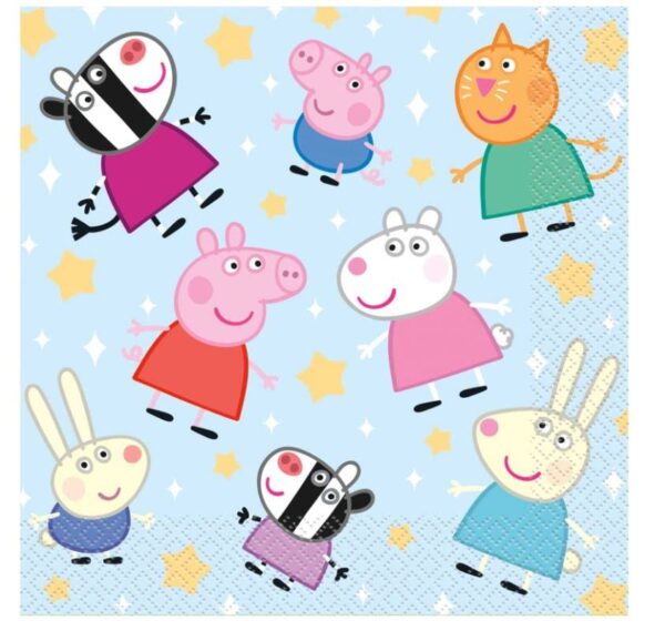 Peppa Pig Party Supplies Pack Serves 16 Peppa Pig Birthday Party Supplies Peppa Pig Plates Luncheon Napkins Cups and Table Cover with Birthday Candles Peppa Pig Birthday Bundle for 16 0 2 belly baby and beyond