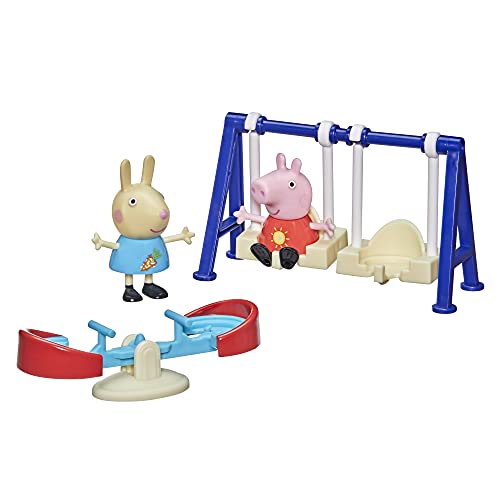 Peppa Pig Peppas Adventures Peppas Outside Fun Preschool Toywith 2 Figures and 3 Accessories Ages 3 and Up 0 belly baby and beyond