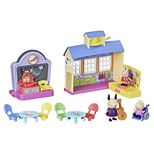Peppa Pig Peppas Adventures School Playgroup Preschool Toy with Speech and Sounds Back to School Gifts for Kids Classroom Toys Ages 3 0 belly baby and beyond