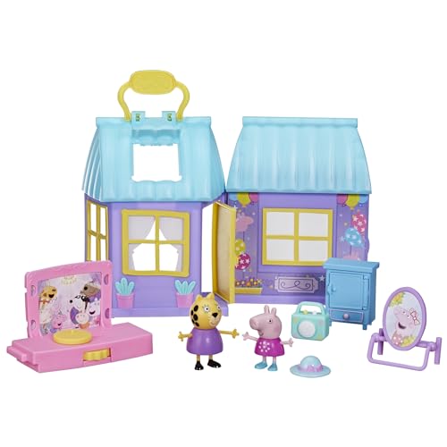 Peppa Pig Peppas Dance Party Playset with House 2 Figures and 6 Accessories Preschool Toys for Girls and Boys Ages 3 and Up Amazon Exclusive 0 belly baby and beyond