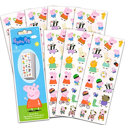 Peppa Pig Sticker Sheet Bundle for Boys and Girls 14 Sheets Peppa Pig Activity Set with Over 400 Peppa Stickers and More Peppa Pig Party Favors and Supplies 0 1 belly baby and beyond
