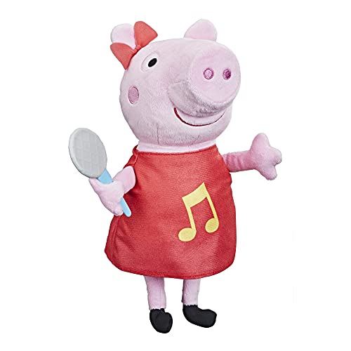 Peppa Pig Toys Oink Along Songs Peppa Singing Plush Doll Preschool Toys for 3 Year Old Girls and Boys and Up 0 belly baby and beyond