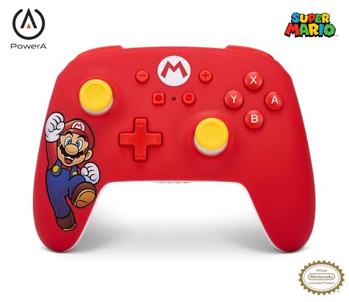 PowerA Wireless Nintendo Switch Controller Mario Joy AA Battery Powered Battery Included Pro Controller for Switch Advanced Gaming Buttons Officially Licensed by Nintendo 0 belly baby and beyond