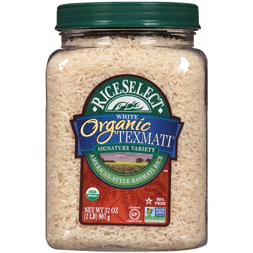RiceSelect Organic Texmati White Rice 32 Ounce 1 Count 0 belly baby and beyond