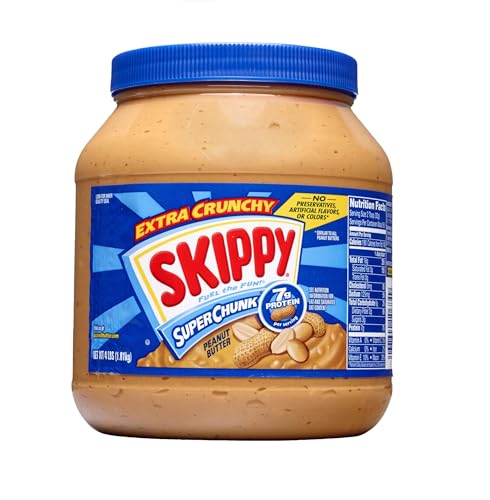 SKIPPY SUPER CHUNK Extra Crunchy Peanut Butter 64 Ounce 0 belly baby and beyond