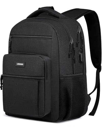 School backpack for Teen Boys Backpack for Men156 inch Laptop Backpack with USB Charging Port Large Computer Bookbag with Compartments Ergonomic Straps Black 0 belly baby and beyond