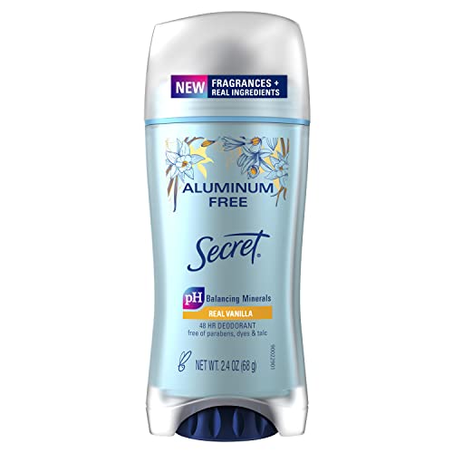 Secret Aluminum Free Deodorant For Women Real Vanilla 24 Ounce 0 belly baby and beyond