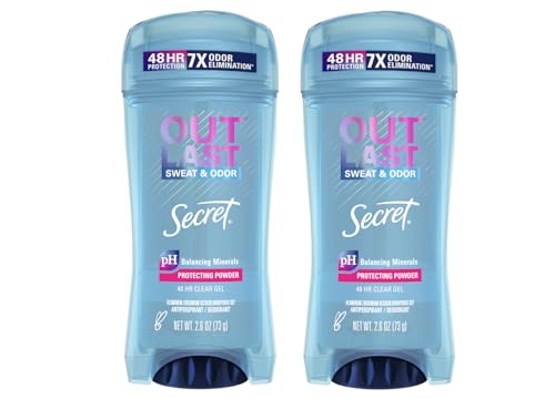 Secret Anti Perspirant Clear Gel Fights 26 Ounce Pack of 2 0 belly baby and beyond