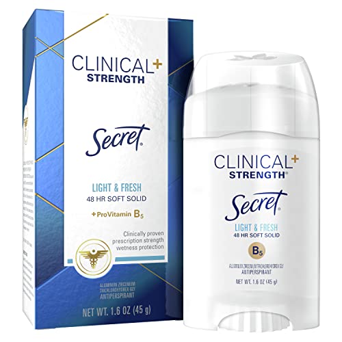 Secret Clinical Strength Smooth Solid Deodorant Light and Fresh 16 Oz 0 belly baby and beyond