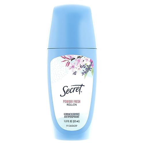 Secret Deodorant Powder Fresh 18 Ounce Roll On 53ml Pack of 2 0 belly baby and beyond