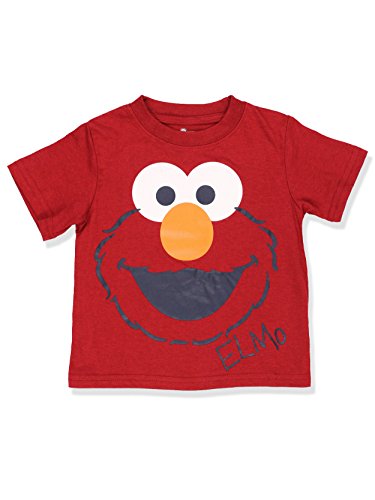 Sesame Street Elmo or Cookie Monster Boys T Shirt for Infant and Toddler BlueRed 0 belly baby and beyond