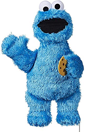 Sesame Street Feed Me Cookie Monster Plush Interactive 13 Inch Cookie Monster Says Silly Phrases Belly Laughs Toy for Kids 18 Months Old and Up 0 belly baby and beyond