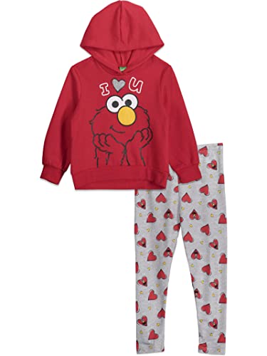 Sesame Street Rainbow Fleece Hoodie and Leggings Outfit Set Infant to Toddler 0 belly baby and beyond