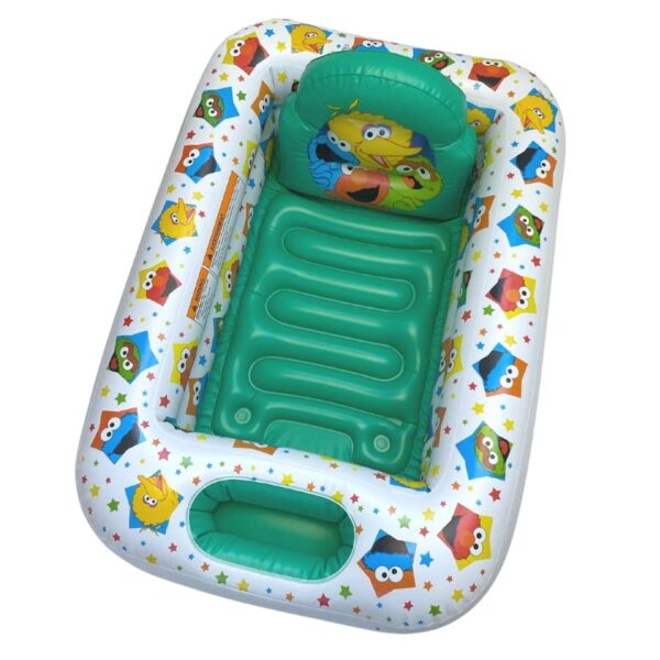 Sesame Street Sesame Squad Inflatable Tub Baby Bathtub 0 belly baby and beyond